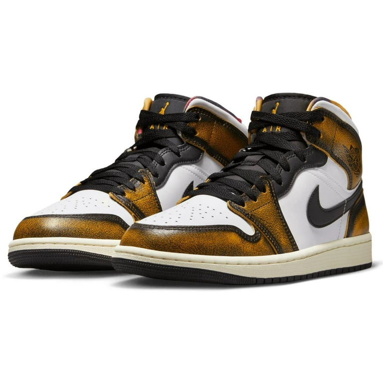 Air jordan 1 mid se sail yellow white Clearance