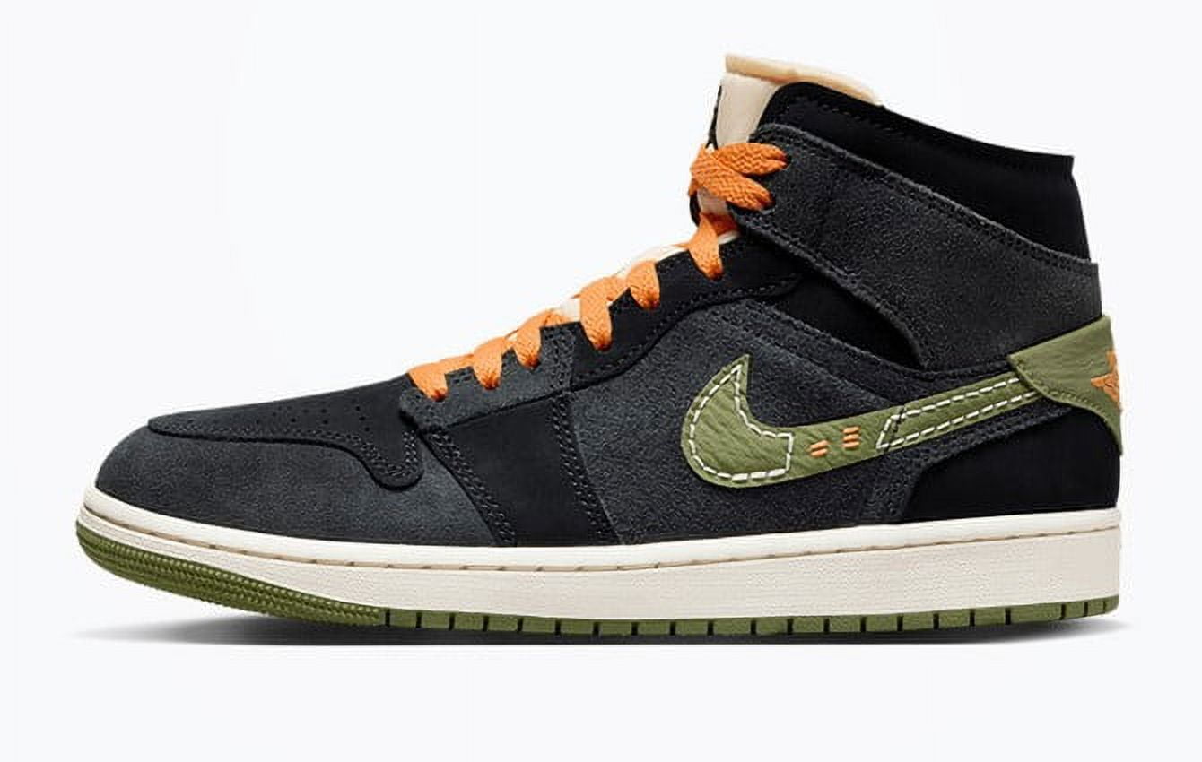 Men's Jordan 1 Mid SE Craft Anthracite/Sky J LT Olive (FD8617 003