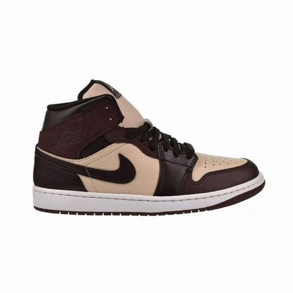 Air Jordan 1 Mid SE "Paris YMCA" Men's Shoes Velvet Brown-Sanddrift fz4359-200