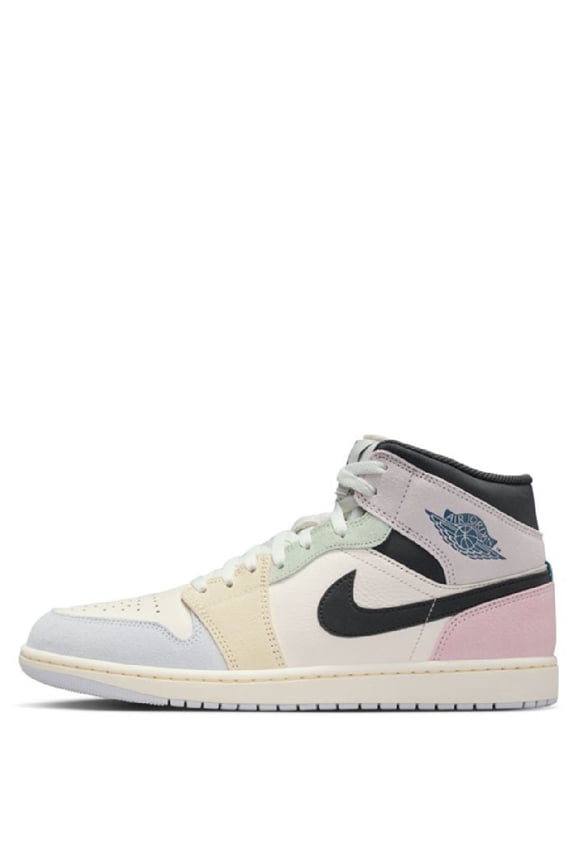 Men's Jordan 1 Mid SE Sail/Iced Jade-Anthracite (IB7110 100) - 10.5