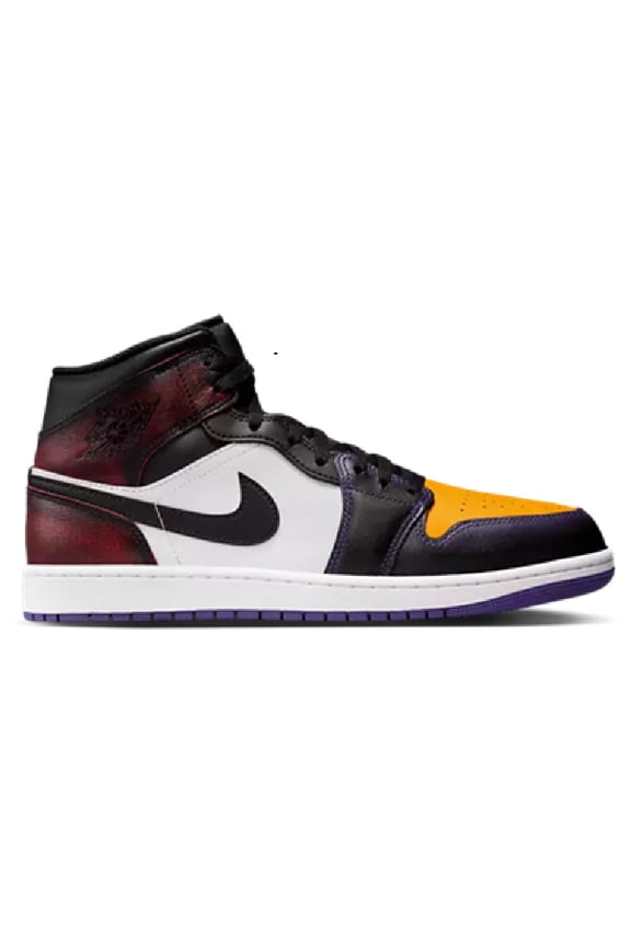 Men's Jordan 1 Mid SE True Red/Black-White (IQ9383 611) - 7.5