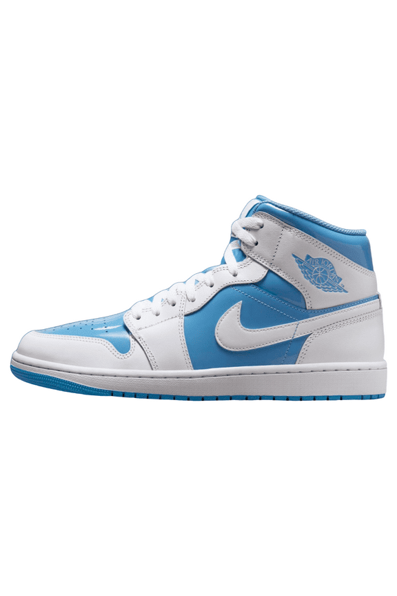 Men's Jordan 1 Mid SE White/Legend Blue (FZ2142 114) - 11