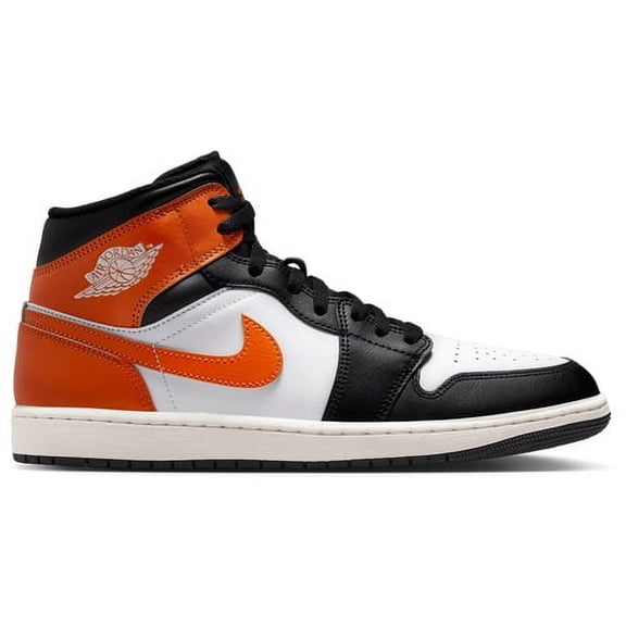 Men's Jordan 1 Mid Starfish/Black-White-Sail (DQ8426 801) - 8