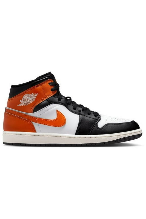 Men's Jordan 1 Mid Starfish/Black-White-Sail (DQ8426 801) - 9.5