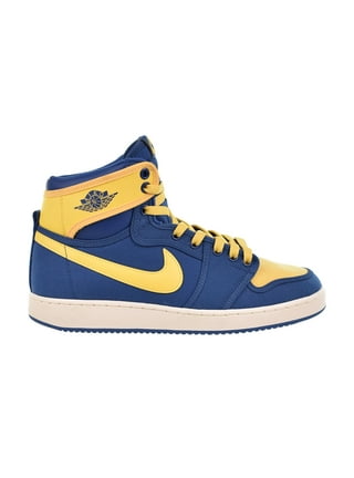 Jordan retro 12 cheap blue and yellow
