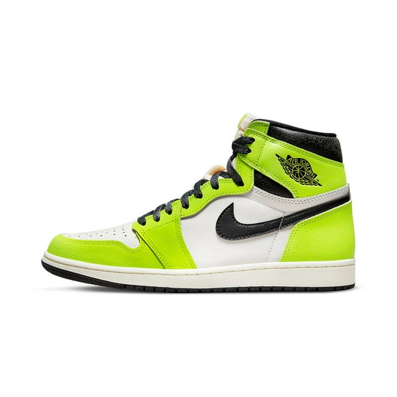 Men's Jordan 1 Retro High OG "Visionaire" Volt/Black-Sail (555088 702) - 8.5