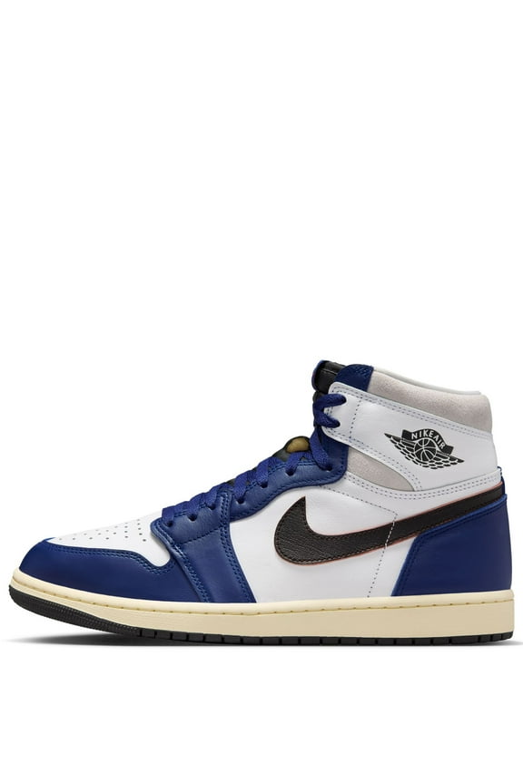 Men's Jordan 1 Retro High OG White/Black-Neutral Grey (DZ5485 100) - 10