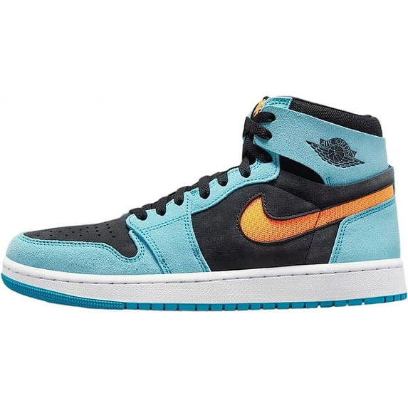 Men's Jordan 1 ZM Air CMFT 2 Bleached Aqua/Bright Citrus (DV1307 408) - 9.5