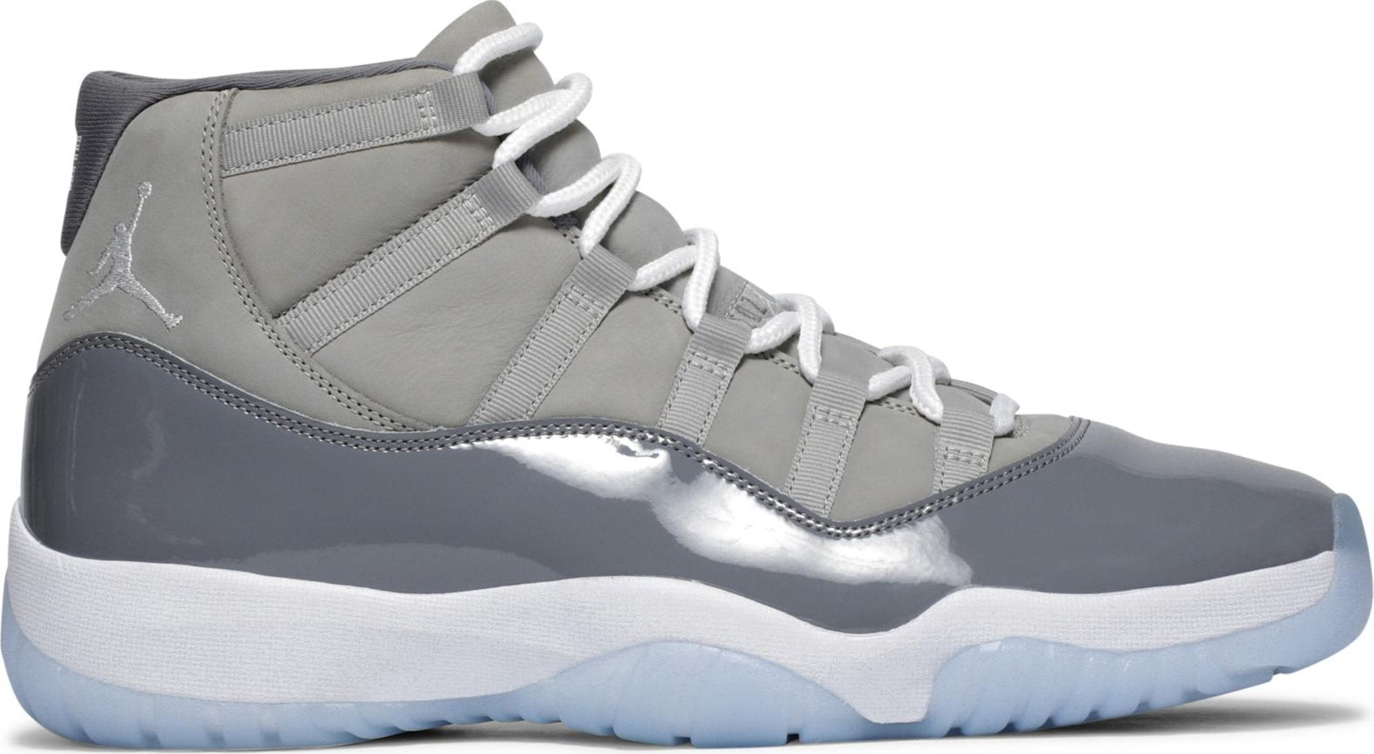 Men s Jordan 11 Retro Cool Grey Medium Grey Multi Color Multi CT8012 005 11.5 Walmart