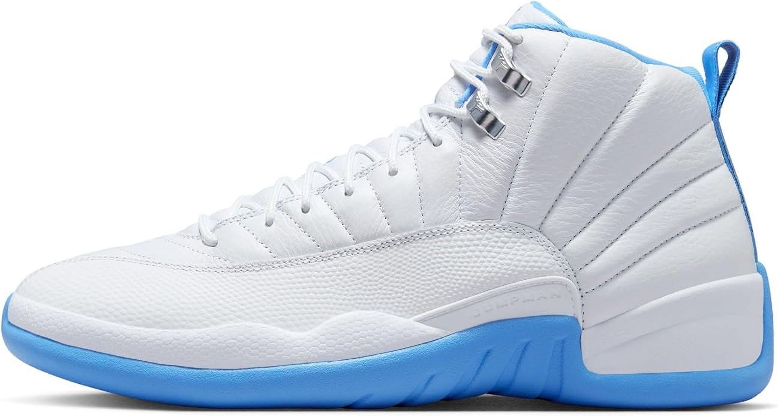 Air Jordan 12 ホワイト/ブルー Air Jordan 12 Retro 'WHT/University BLU-Metallic Silver