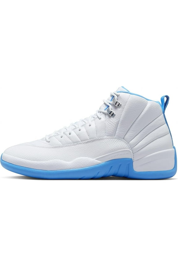 Men's Jordan 12 Retro "Melo" White/University Blue (CT8013 112) - 9.5