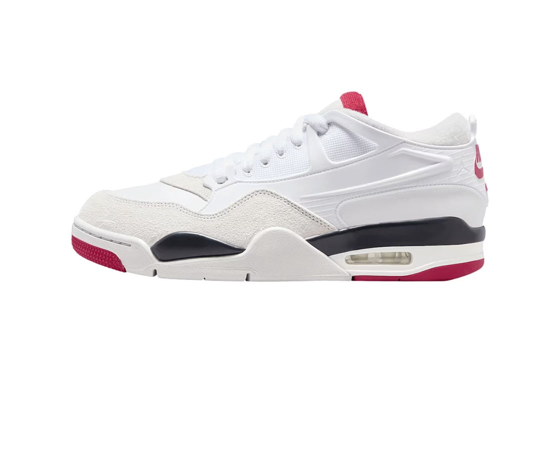 Nike Air Jordan 4 RM White Varsity Red Black Sneakers FQ7939-102 Mens Size 11 Jordan FQ7939-102 Air Jordan 4 RM Mens Lifestyle Shoe  main image 3