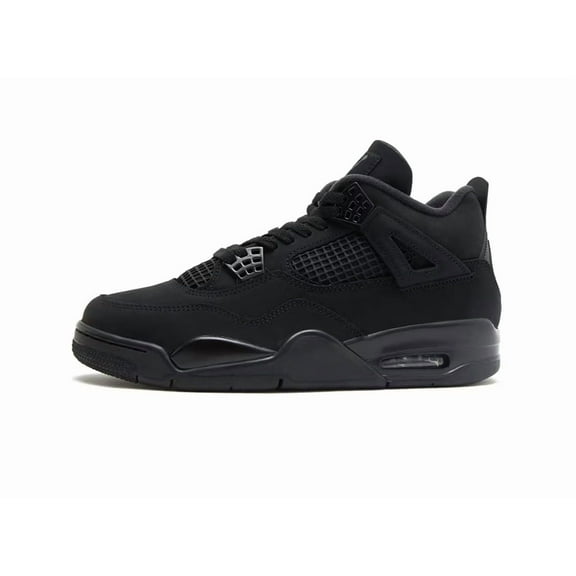 Nike Air Jordan 4 Retro Black/Black-LT Graphite FV5029-010 Men's Size 10.5