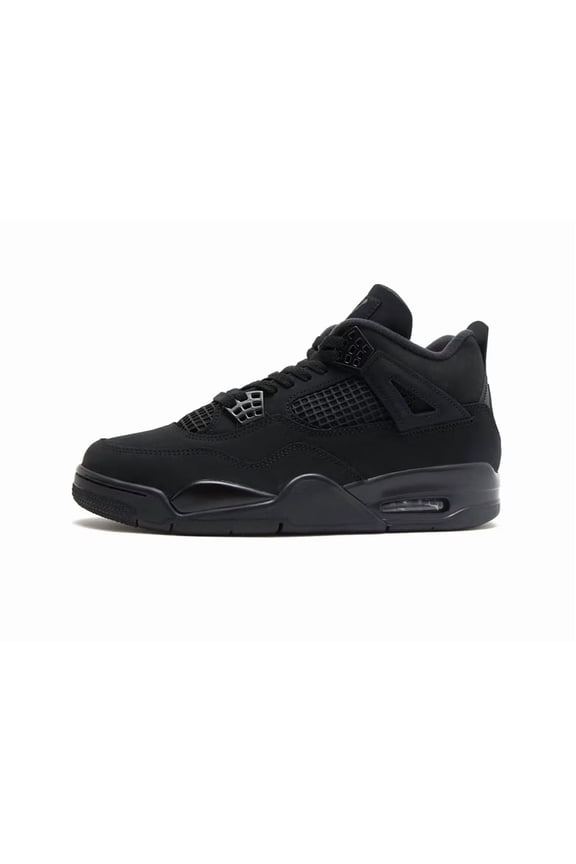 Nike Air Jordan 4 Retro Black/Black-LT Graphite FV5029-010 Men's Size 11