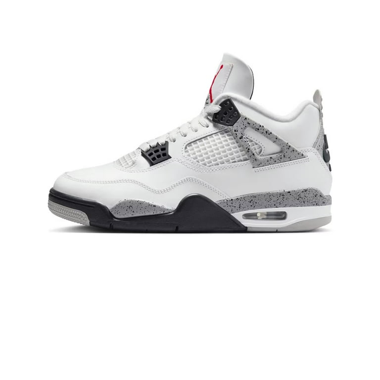 シューズ(男性用) AIR JORDAN 4 RETRO white/fire red tech Amazon.com | JORDAN 4 Retro Mens Shoes Size - 8.5 White/Fire