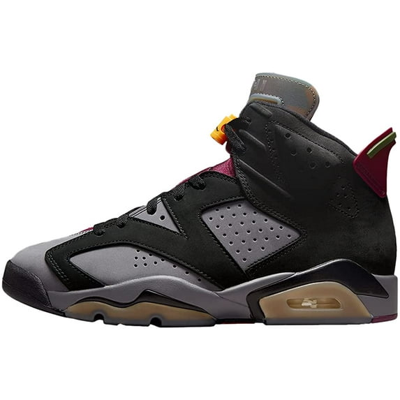 Nike Air Jordan 6 IV Carmine 2021 CT8529-106 US Men Size 10 Black/Bordeaux-lt Graphite