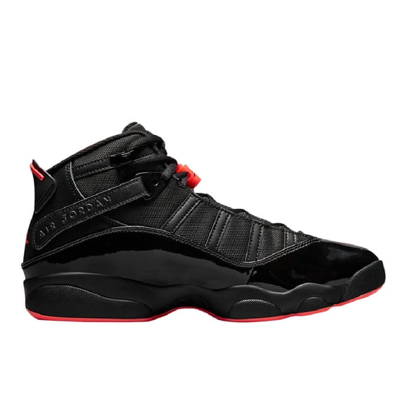 Men's Jordan 6 Rings Black/Infrared 23-Black (322992 066) - 8