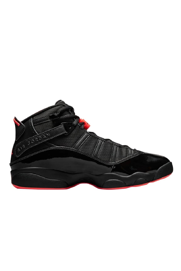Men's Jordan 6 Rings Black/Infrared 23-Black (322992 066) - 8