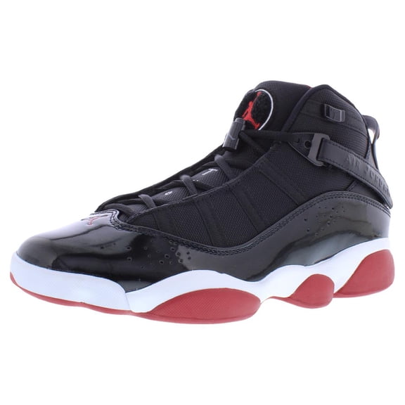 Men's Jordan 6 Rings Black/Varsity Red-White (322992 062) - 10