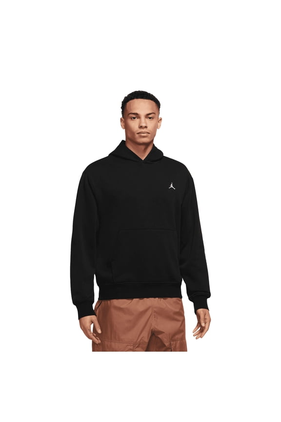 Men's Jordan Black Essential Fleece Pullover Hoodie (DQ7466 010) - L