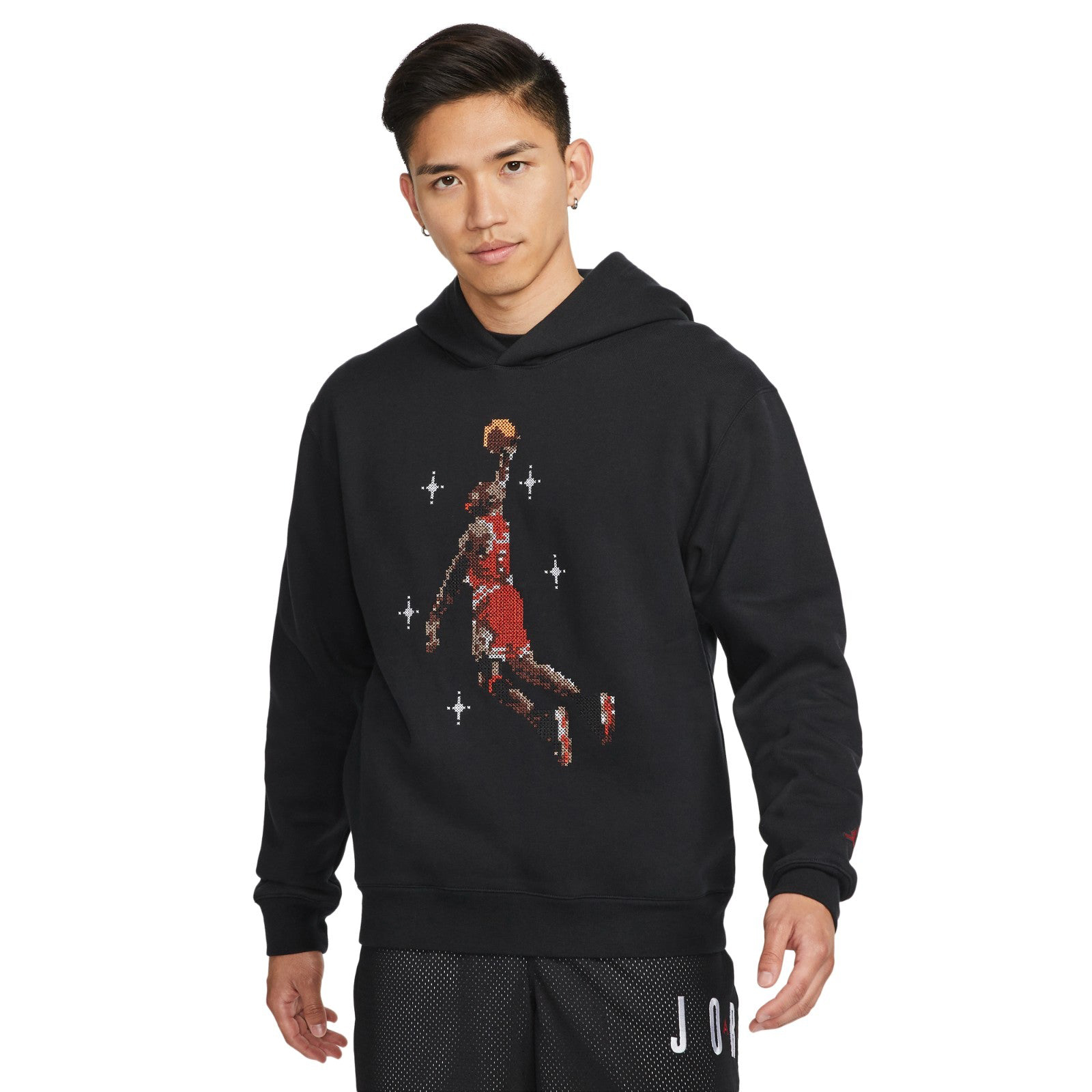 Men's Jordan Black Essentials Graphic Hoodie - S - Walmart.com
