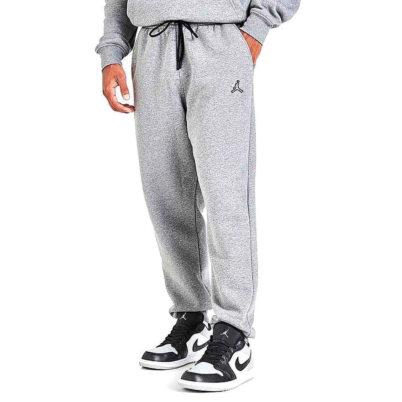 Men's Jordan Carbon Heather Essential Fleece Jogger (DQ7340 091