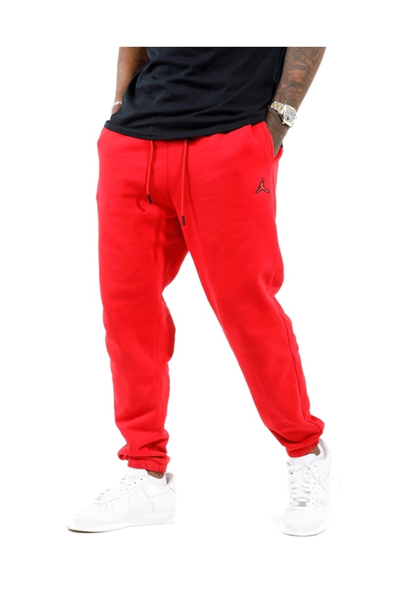 Men's Jordan Gym Red Essential Fleece Joggers - 2XL