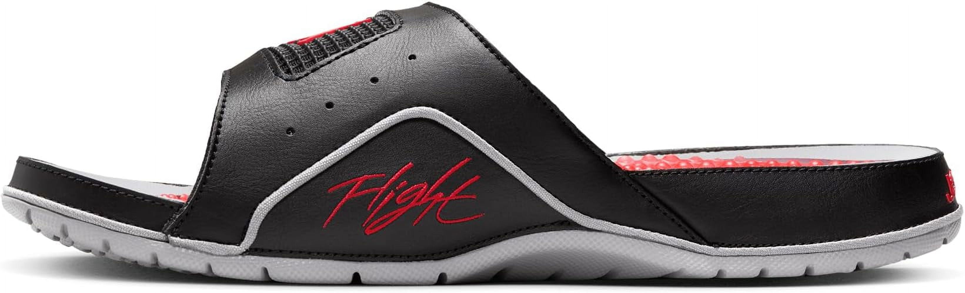Men's Jordan Hydro IV Retro Black/Fire Red-Cement Grey