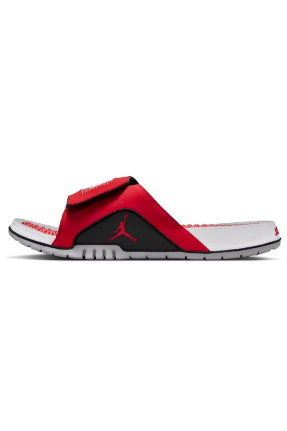 Men's Jordan Hydro IV Retro Fire Red/White-Black (532225 600) - 12