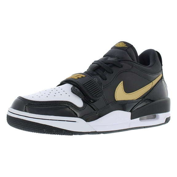 Men's Jordan Legacy 312 Low Black/Metallic Gold-White (CD7069 071) - 13