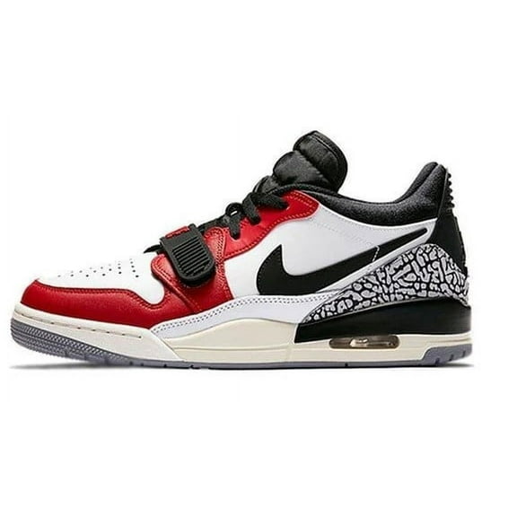 Men's Jordan Legacy 312 Low Summit White/Black-Varsity Red (CD7069 106) - 10.5