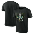 thumbnail image 1 of Men's Jordan Love Black Green Bay Packers Humble Shadow Player T-Shirt, 1 of 3
