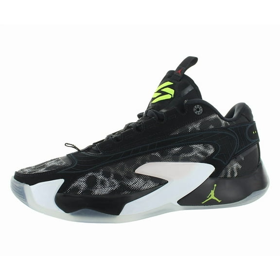 Men's Jordan Luka 2 Black/White-Volt (DX8733 017) - 9