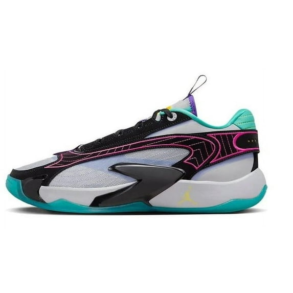 Men's Jordan Luka 2 Wolf Grey/Speed Yellow-Black (DX8733 007) - 8.5