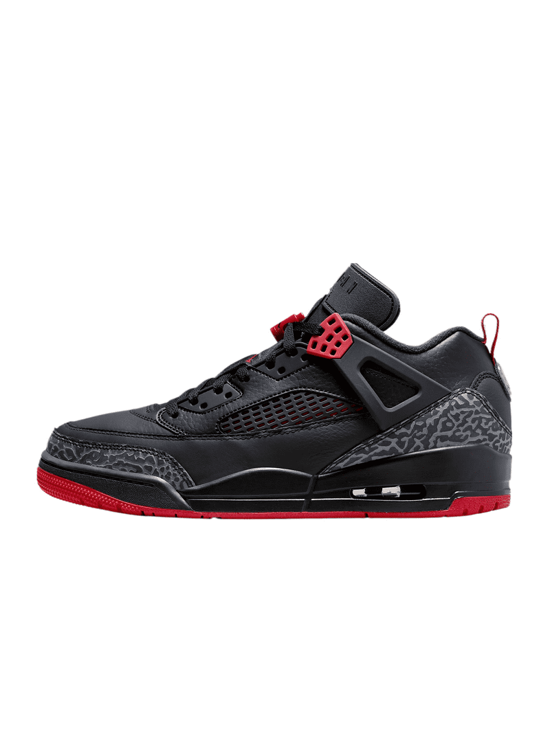 Men's Jordan Spizike Low Black / Gym Red-Cool Grey FQ1759