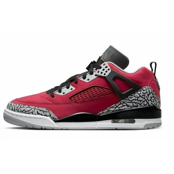 Men's Jordan Spizike Low Gym Red/Black-Wolf Grey (FQ1759 600) - 12