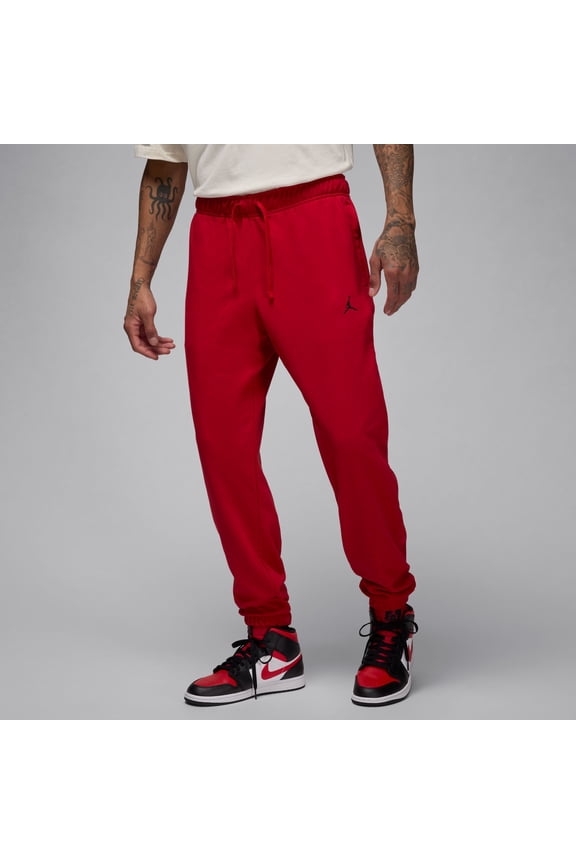 Men's Jordan Sport Crossover Dri-Fit Fleece Pant 'Gym Red/Black' - XS