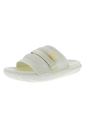 Jordan Super Play Slide Mens Shoes Size 13, Color: Coconut Milk/Sesame