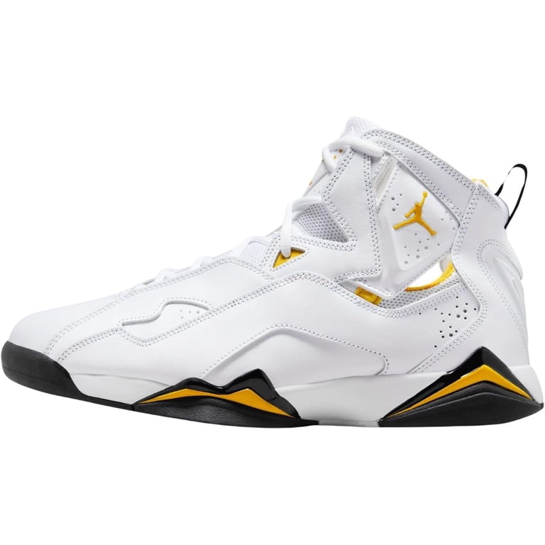 Jordan White and Yellow Athletic Shoes for Men Men main image 2