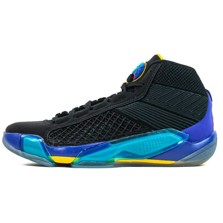 Men's Jordan XXXVIII Black/True Red-Bright Concord (DZ3356 001