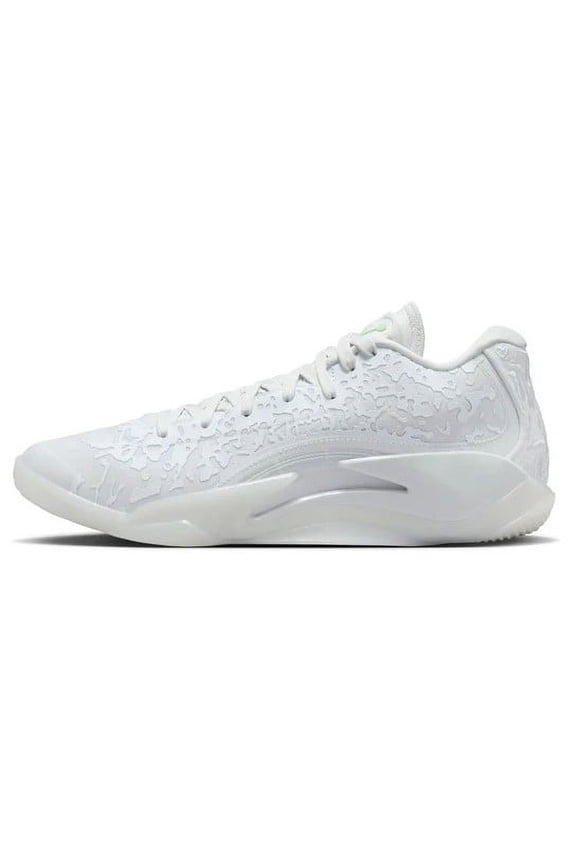 Men's Jordan Zion 3 White/Vapor Green-Off White (DR0675 103) - 10.5