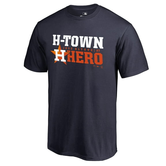 Men's Jose Altuve Navy Houston Astros Player Hometown Collection T-Shirt