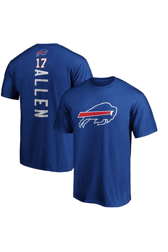 Men's Josh Allen Royal Buffalo Bills Playmaker T-Shirt
