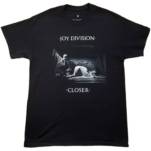 Men's Joy Division Classic Closer T-shirt Small Black