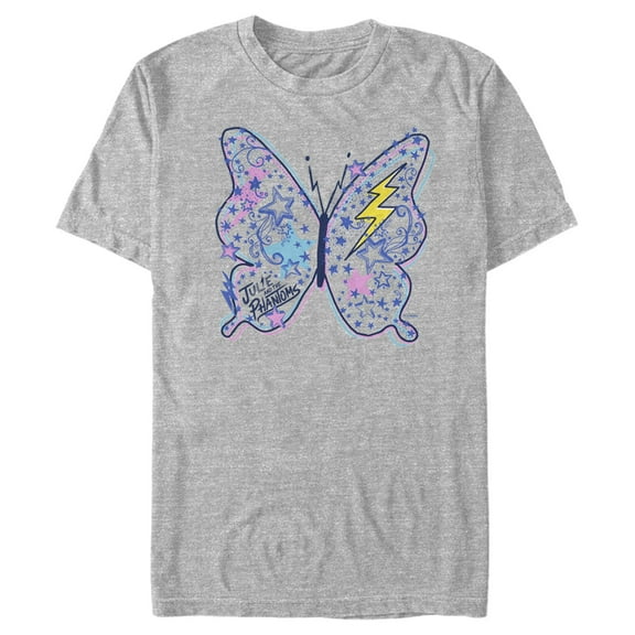 Men's Julie and the Phantoms Butterfly Doodle  Graphic T-Shirt