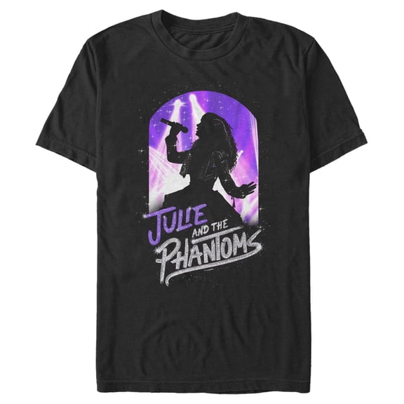 Men's Julie and the Phantoms Singer Silhouette  Graphic T-Shirt