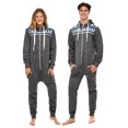 thumbnail image 1 of Skylinewears Jumpsuits Unisex Sleepwears One Piece Non Footed Pajama Adult Playsuit, 1 of 5