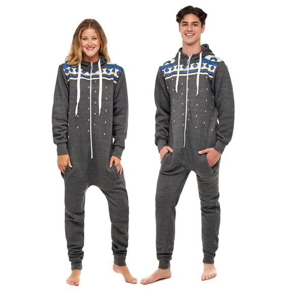 Skylinewears Jumpsuits Unisex Sleepwears One Piece Non Footed Pajama Adult Playsuit
