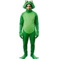 thumbnail image 1 of Men's Jumpsuits Newly Cute Frog Full Body Hooded Onesie Party Dress Up Outfit, 1 of 5