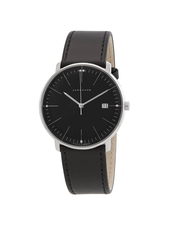 Max Bill Quartz Sunray Brush Dark Grey Dial Men's Watch 41/4465.02